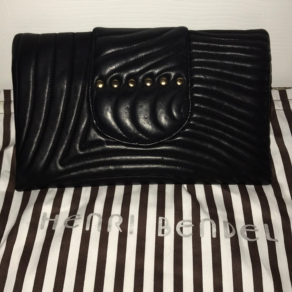 Henri Bendel black purse 100% Authentic - Picture 5 of 6